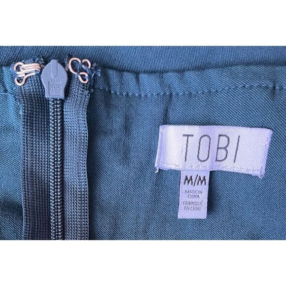 Tobi Caged Side Cutout Halter Bodycon Midi Dress, Size Medium - Picture 9 of 15